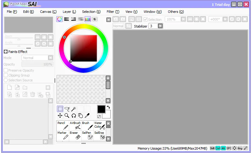 PaintTool SAI 1.2.5 - Скачать